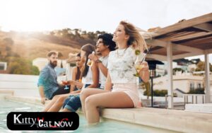 The best way to kick off a bachelor party - Morning to poolside