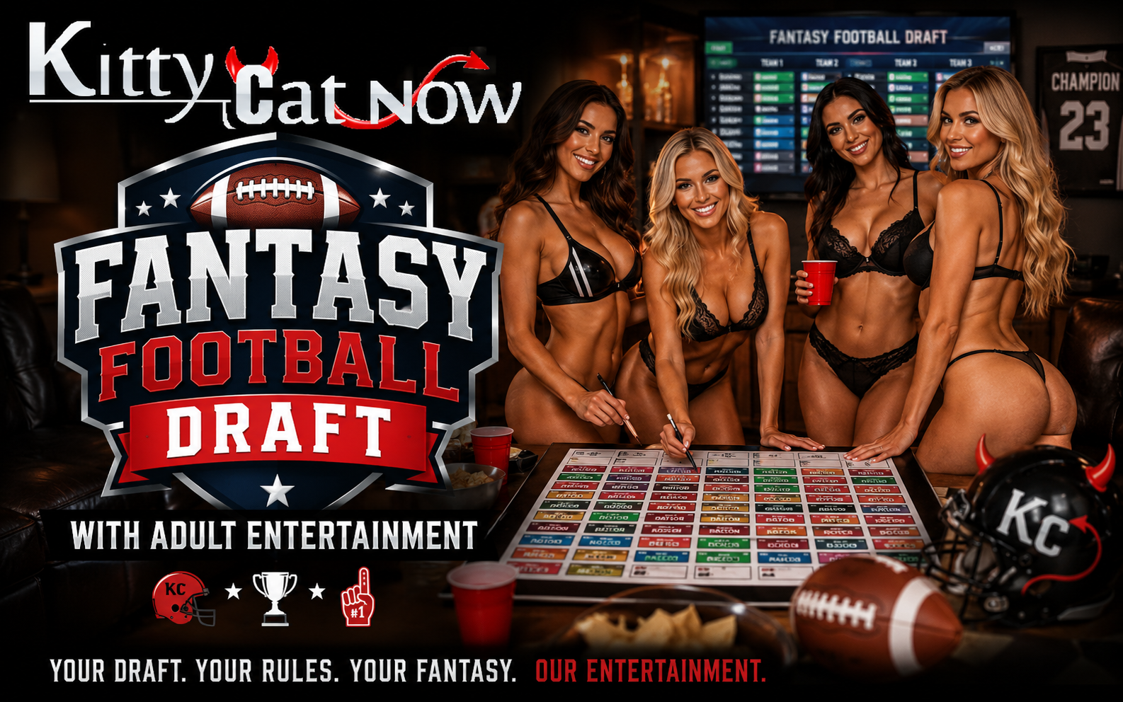 Fantasy Football Strippers-Kitty Cat Now Miami Fantasy Football Strippers-Kitty Cat Now Miami